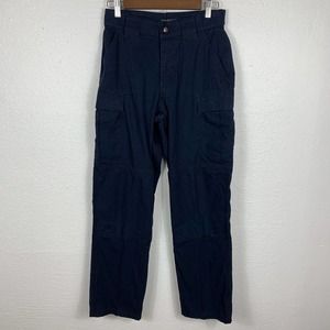 5.11 Tactical Series Pants Size Small Blue Cargo Ripstop Work Pants